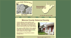 Desktop Screenshot of monroewvhistory.org